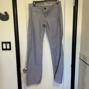 Conductor Stripe Wide Leg Pants